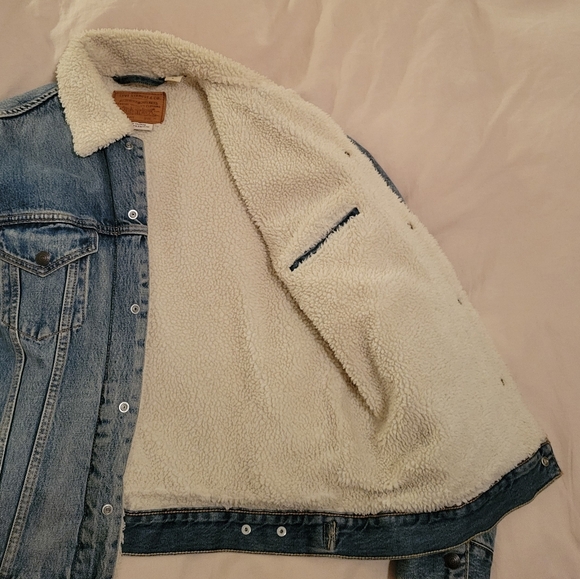 Levis fleece-lined denim jacket - Picture 4 of 6